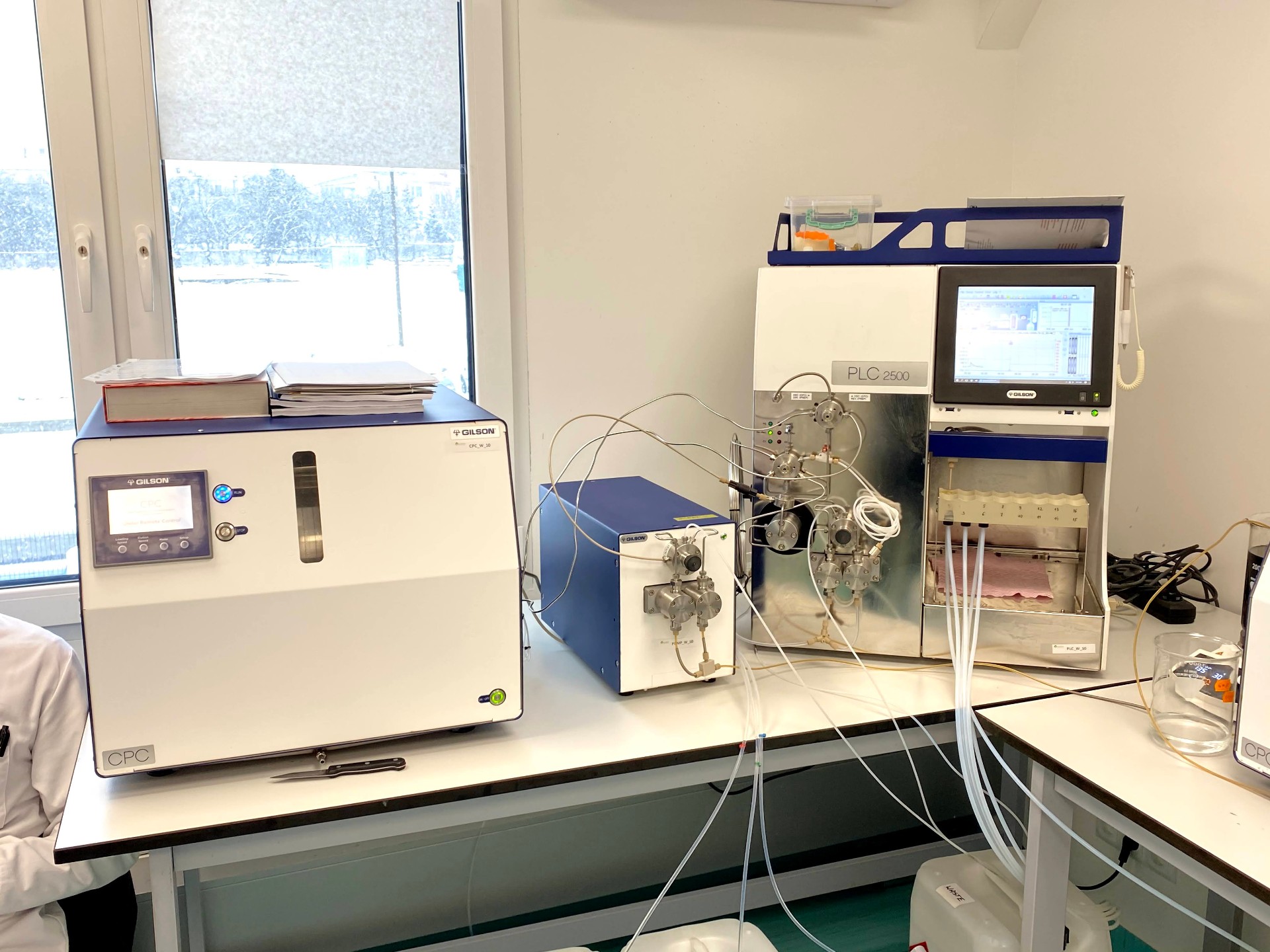 CPC X Labs | Chromatografia Preparatywna | Gilson CPC Pro1000